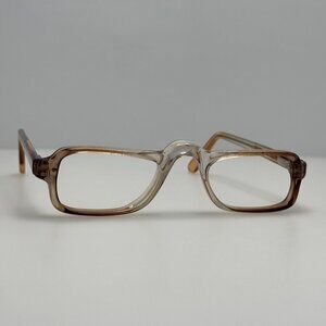 Flexite Eye Glasses Eyeglasses Frames Grey Vintage 50-26